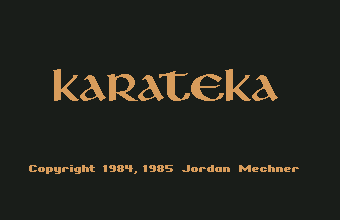 Karateka 1